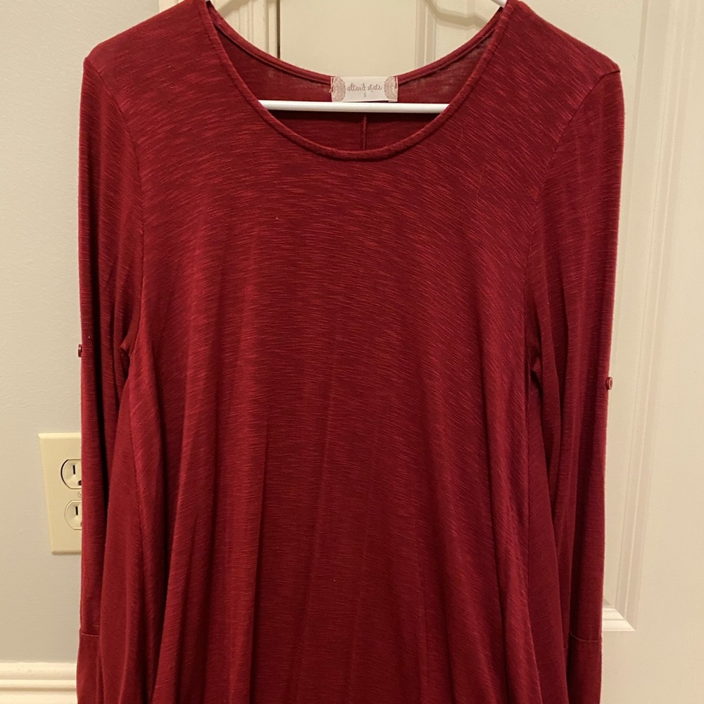 Alter’d state long sleeve soft dress!